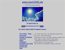 Tablet Screenshot of josch2002.de